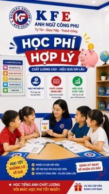 lớp học tiếng anh cho trẻ em