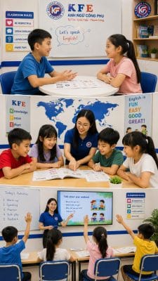 nói tiếng anh cho trẻ em