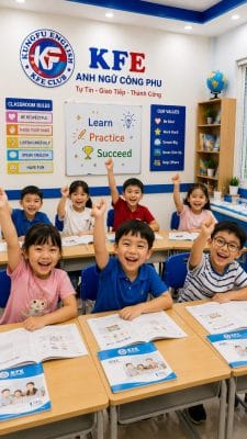 nói tiếng anh của trẻ em