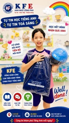 tiếng anh cho bé 4 tháng tuổi